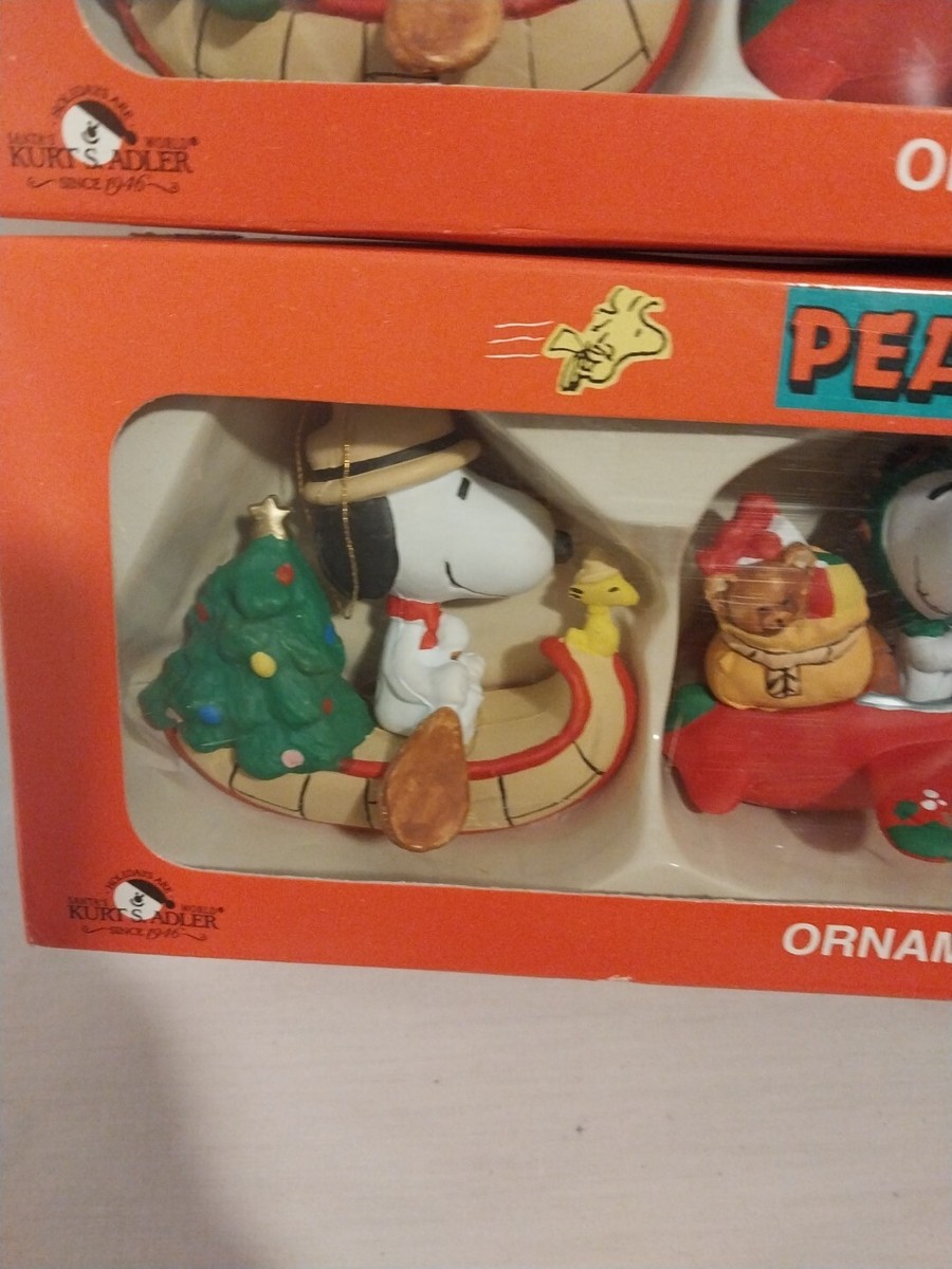 Kurt S. Adler「スヌーピー マスコット」5体セット Kurt S. Adler「スヌーピー マスコット」5体セット - メルカリ