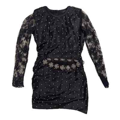 Marc Jacobs Silk Dress evening party black dress Size 2 US Or XS - S | eBay