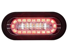 6 Inch Combination LED Stop/Turn/Tail, Backup, and Strobe Light with 32 LEDs