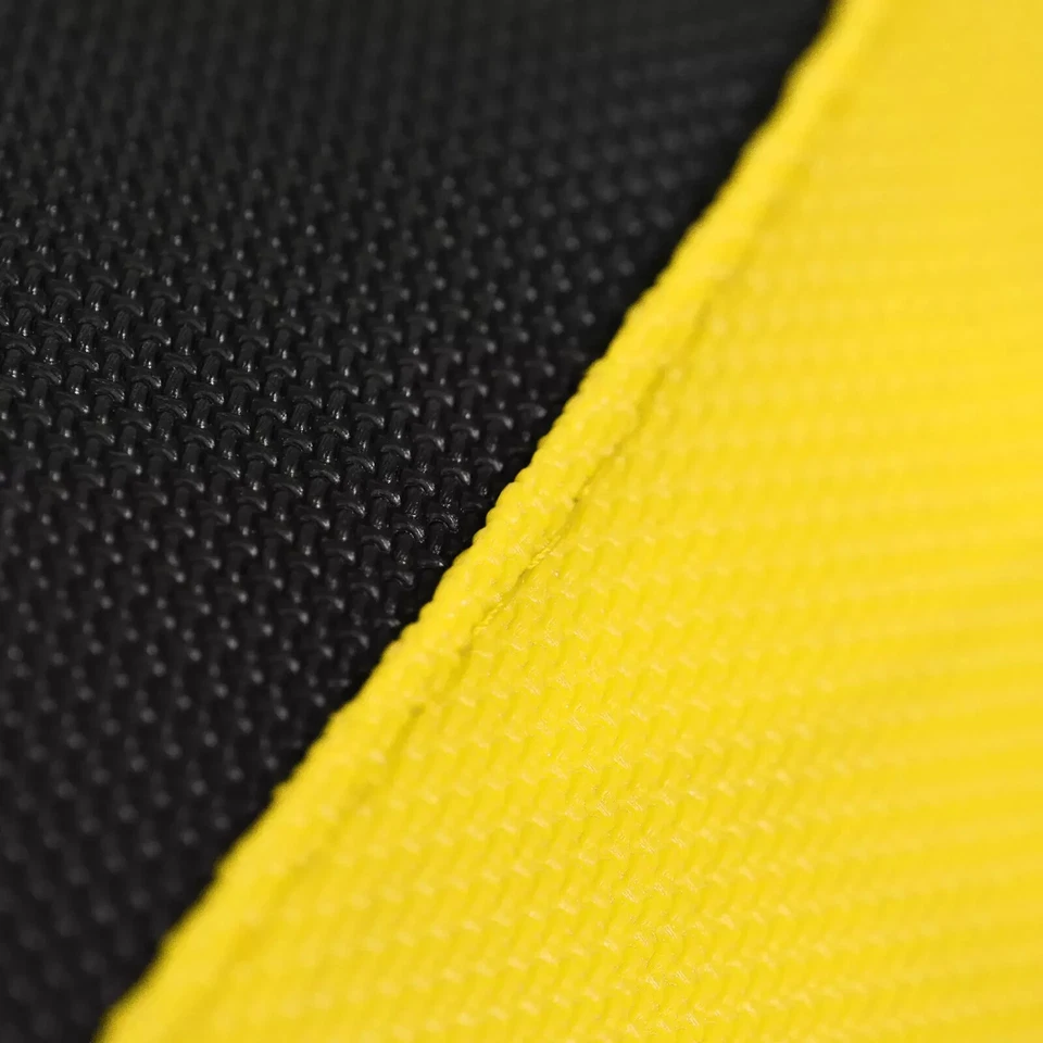 Cubierta de asiento con pinza para Suzuki RM 125 RM 250 1993 1994 1995 logotipo superior amarillo/negro #80 Foto 4 de 4