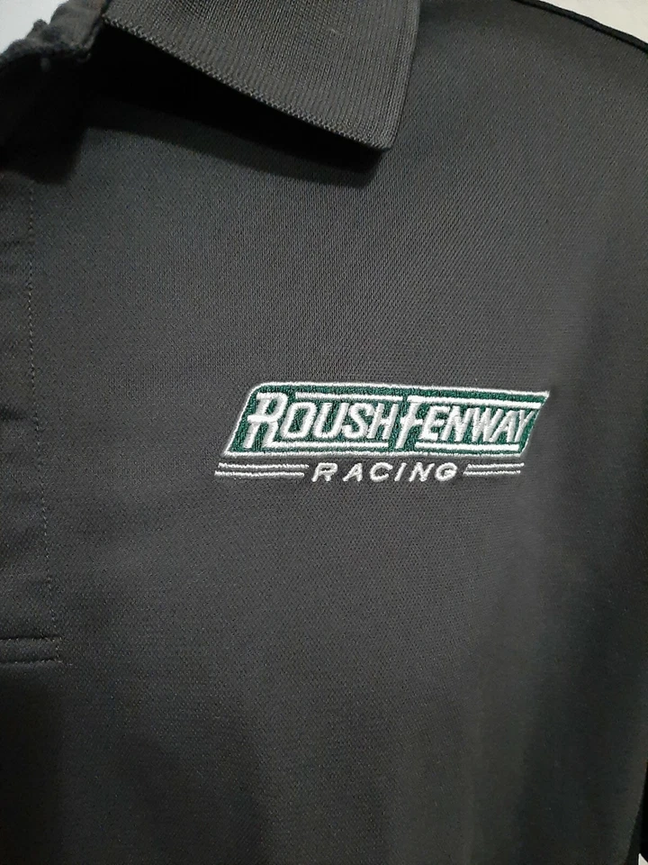 Polo grande emitido por el equipo Ford de carreras Roush Fenway NASCAR Edwards Kenseth Bif Foto 2 de 4