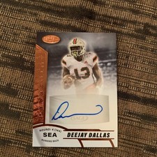 2020 Sage Aspire Football Autograph Bronze Deejay Dallas #ASP-19 Seahawks