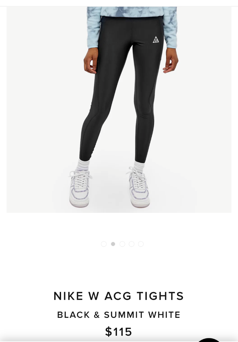 Nike ACG Tights Women DB1230-010 Black Nike XS Nike Acg Womens Acg Nike  Tights