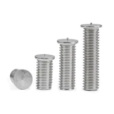 M3 Aluminum flat head weld stud Spot weld column nail screws