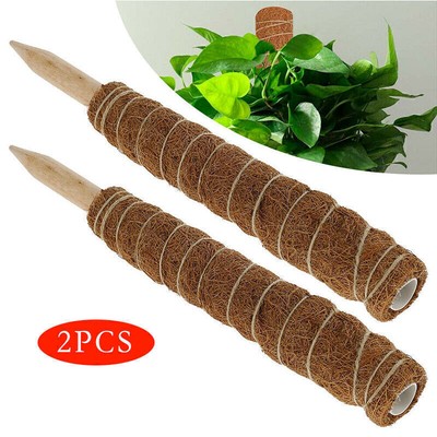 4x Pflanzstab Kokos Stab für Pflanzen Rankhilfe Rankstab Stäbe