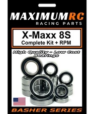MAXRC - Traxxas X-MAXX XMAXX 8S V1 & V2 Full Kit + (4) RPM Hub Bearings (37 pcs)