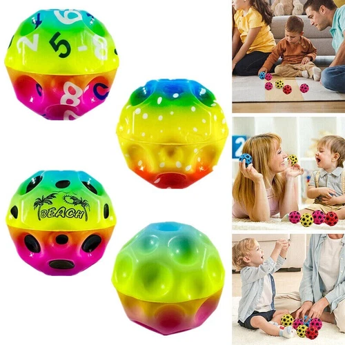 Extreme High Bouncing Ball Space Ball Bouncy Ball Outdoor Throw Catch Moon - Bild 5 von 30