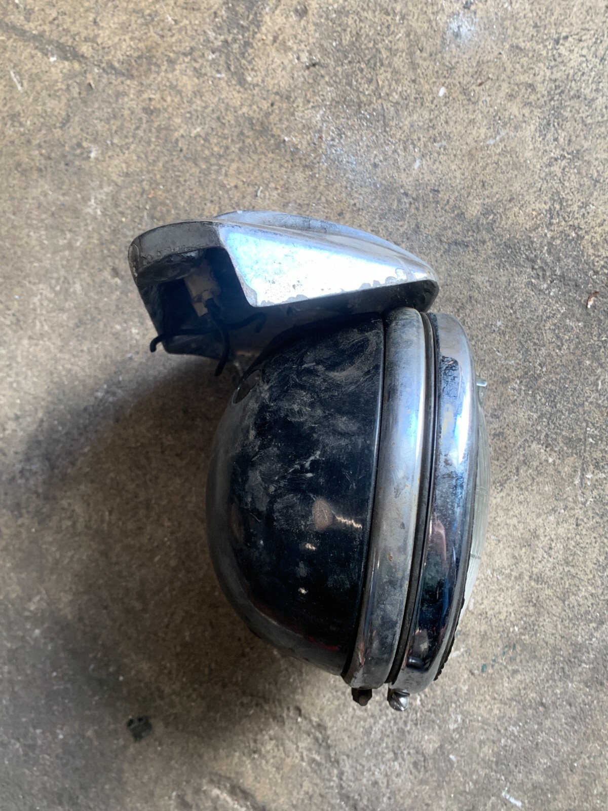 Harley Davidson 1974 + Shovelhead Sportster Headlight And Eyebrow eBay