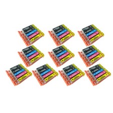 50 Ink Cartridge For Canon IX6850 MG5400 MG5450 MG5500 MG5550 PGI-550 CLI-551
