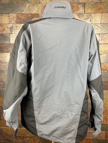 Schoffel Gore-Tex Men’s Black Ski Jacket Full Zip Waterproof 44R 54 44 Gray - Picture 4 of 12