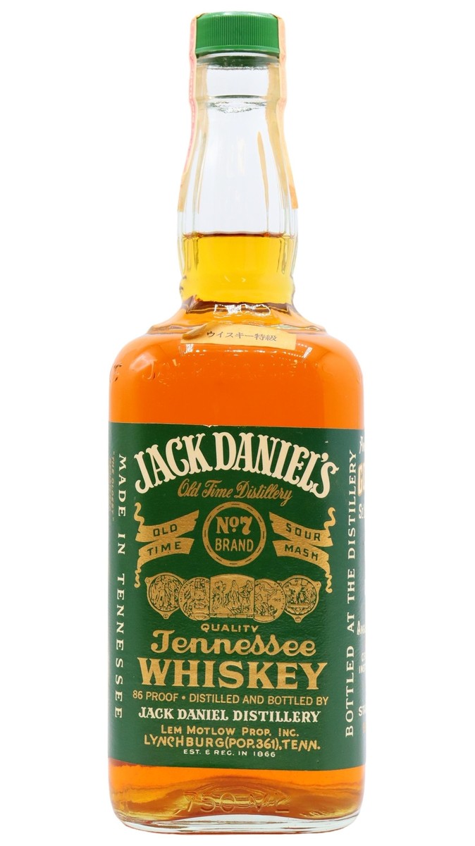 未開封　JACK DANIEL'S old time Jack Daniel's - Japanese Bottling Green Label Whiskey (Old