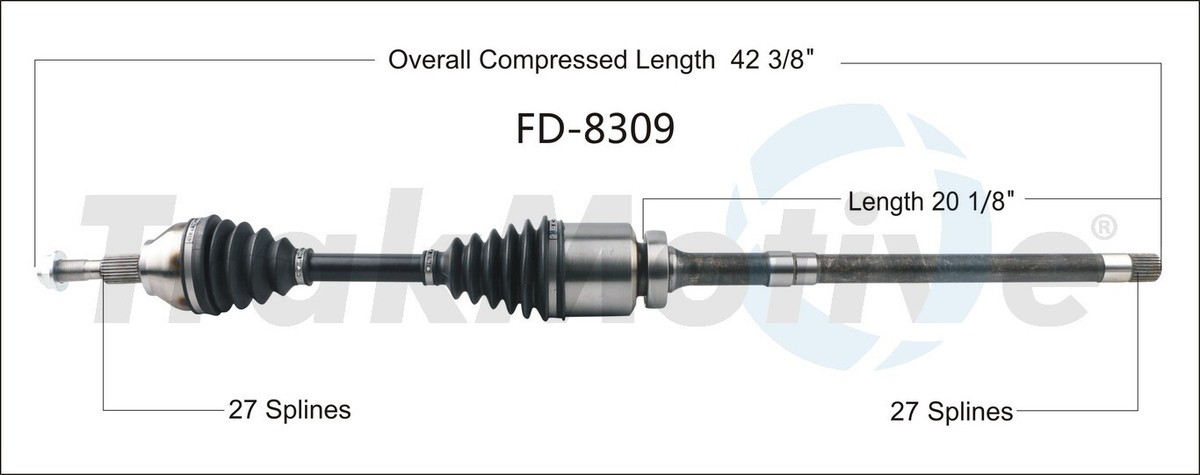 SurTrack FD-8309 CV Axle Shaft | eBay