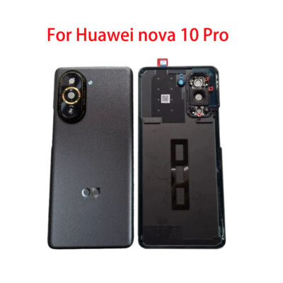 For Huawei nova 10 Pro Housing Glass Battery Back Door Cover with Lens