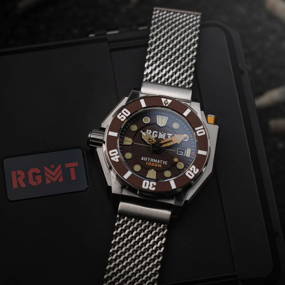 RGMT TORPEDO RG-8027-88 Men's Automatic Watch Sapphire Crystal