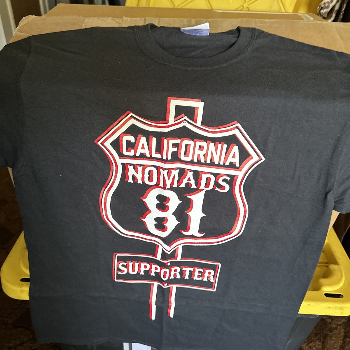 HELLS ANGELS NOMADS 81 コート Hells Angels Nomads Calif. 81 Black Size Small | eBay