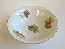 1920s/30s Soho Pottery Soup/Cereal Bowl. Solian Ware. Berries Pattern. Vintage