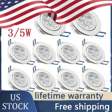 4/10PC 3W/5W LED Downlight Dimmable Spotlight Panel Light Ceiling Light
