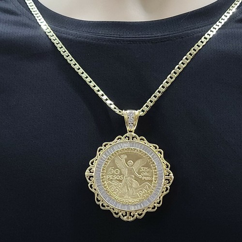 14K Gold Plated Mexican Centenario 