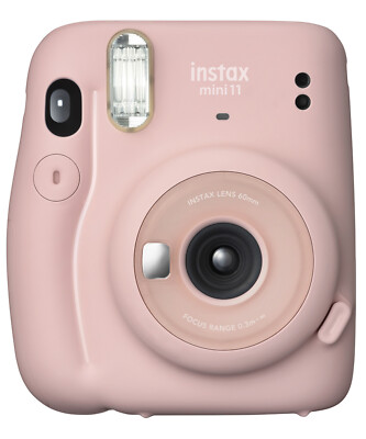 Fujifilm Instax Mini 11 blush pink Set inkl. Film und Tasche - Sofortbildkamera