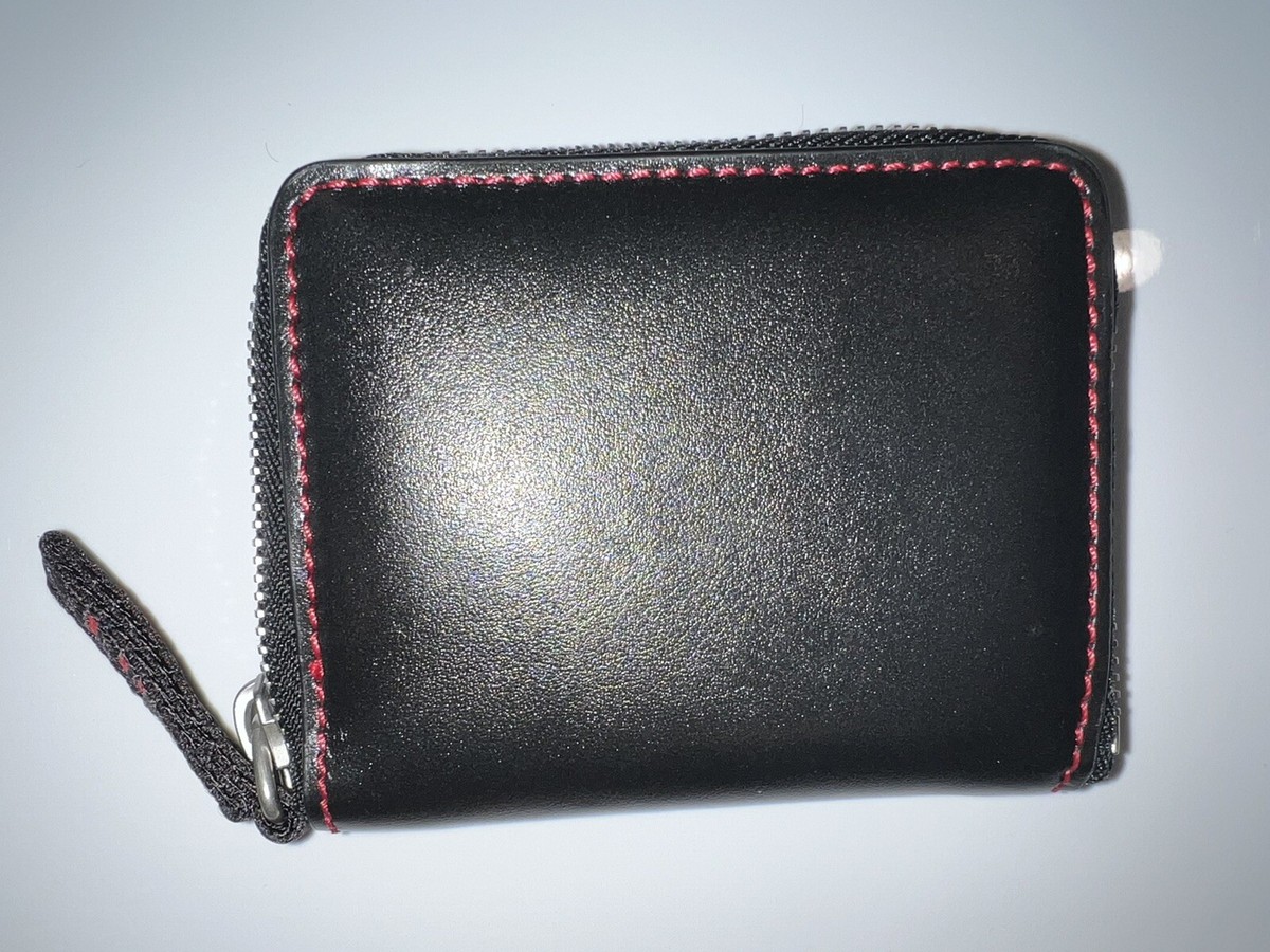 Heron Preston Black Style Zip Wallet/Unisex/$395/Authentic
