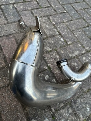 FMF Gold Serie Fett Auspuff Expansionsrohr und Schalldämpfer KDX200 1989-1994