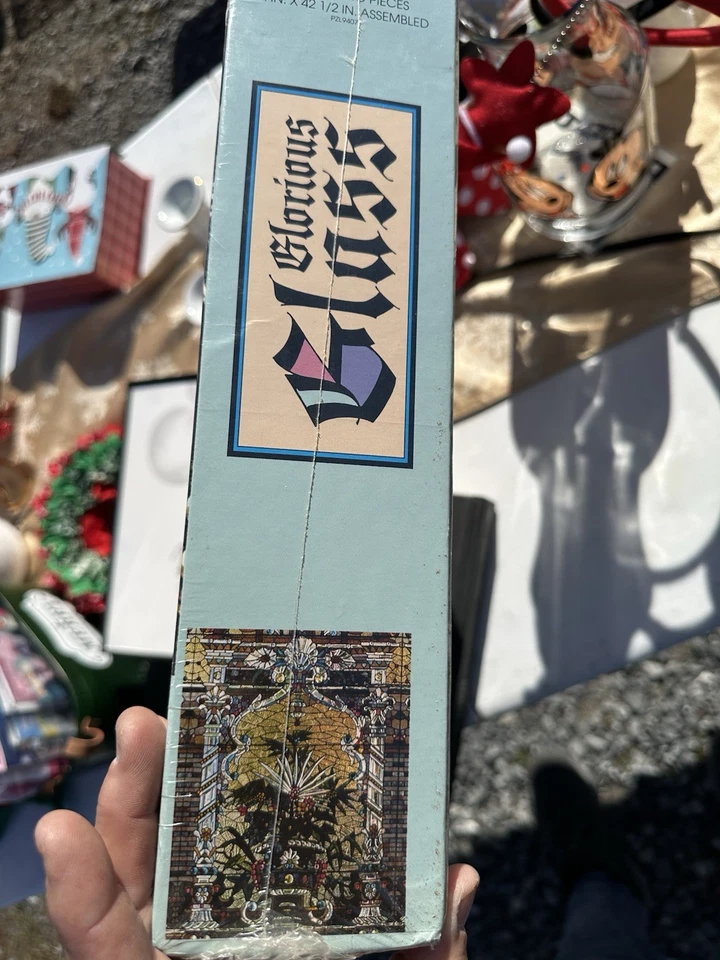 Vintage Springbok Puzzle 2000pc Glorious Glass Sealed by Hallmark Rare Large - Image 3 of 3