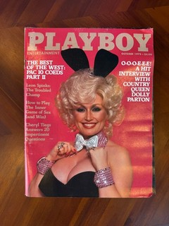 Playboy Magazine October 1978 Dolly Parton