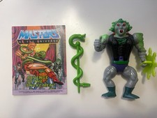 Vtg 1980s SNAKE FACE HE-MAN Motu Masters Of The Universe Action Figure Complete