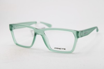 NEW ARNETTE AN 7257U 2965 PINZ GREEN CLEAR AUTHENTIC EYEGLASSES 55-17