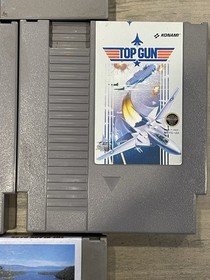 Nintendo NES Vintage Game Lot of  7 UNTESTED Need Cleaning Double Dragon III Etc