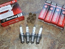 4x Candele di accensione BRISK DOR14IR iridio adatte a: Renault Megane - 2.0 - dal 2004 al 2008