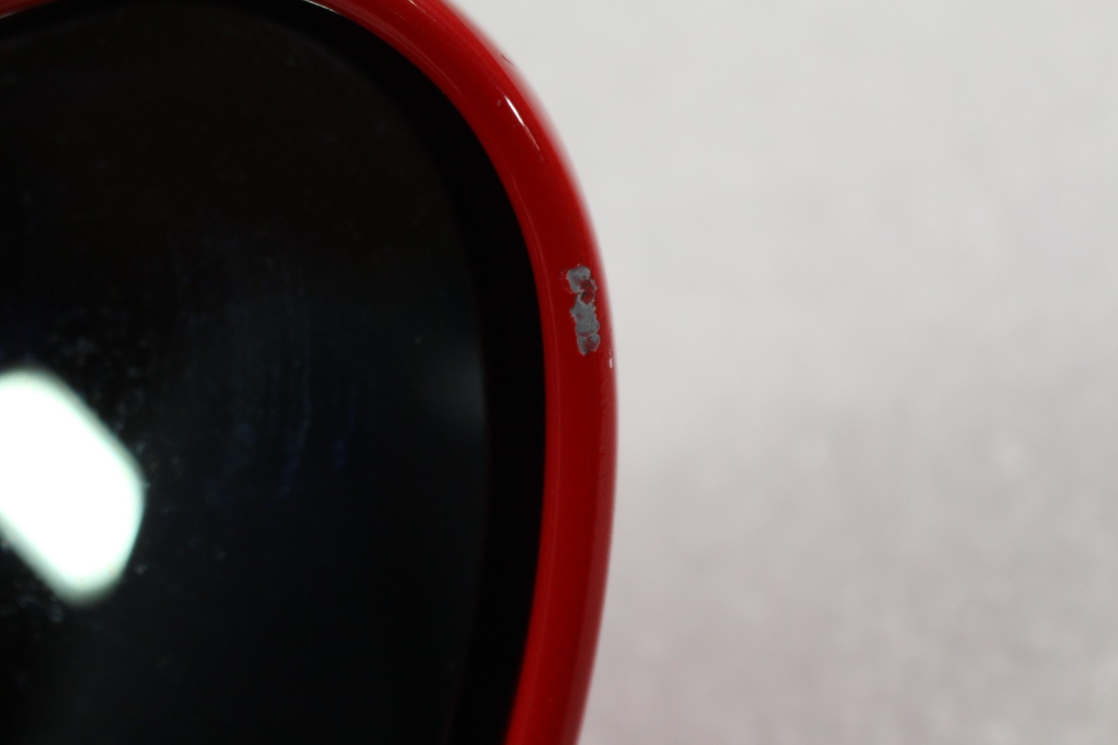 Ferrari 360, Spider, LH, Side View Mirror, Red, Scratches, Used, P/N 65731810