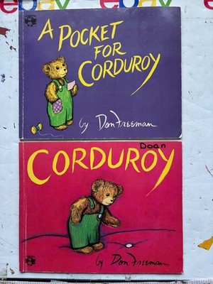 Corduroy and Pocket for Corduroy by Don Freeman (1980, Trade Paperback)