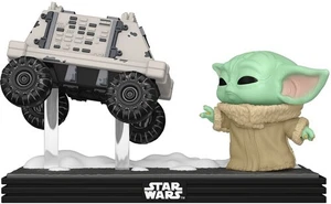 Funko POP! Moments: Mandalorian & Grogu - Grogu with Polar Mouse Droid (Star War