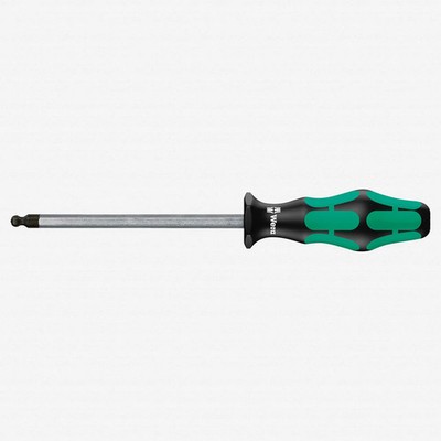 Wera 022810 4 x 100mm Kraftform Plus Ball End Hex Screwdriver