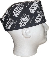 Star Wars Faded Logo Scrub Hat Chemo Cap