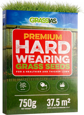 Heavy Duty Lawn Grass Seed 750g – Hard Wearing UK Garden Lawn Mix 14.95 per kilo