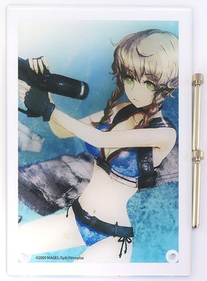 Suzuha Amane Acrylic Plate A5 Steins;Gate WonderGOO Limited Stand Parts