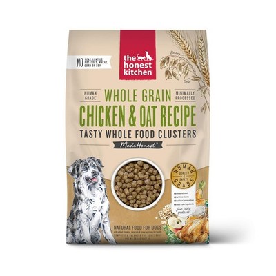 The Honest Kitchen Whole Food Clusters Whole Grain Chicken&Oat Dry Dog Food,20lb