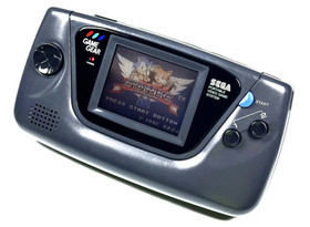 ❤️ SEGA Game Gear Console RECAPPED w CERAMIC SMD Caps, Glass Lens + Video Game