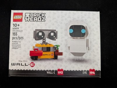 LEGO Brickheadz Wall-E and Eve 40619 Sealed BNIB