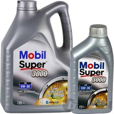 6L MOBIL Super 3000 XE 5W30 MOTOR&Ouml;L f&uuml;r VW 50500/1 MB 229.31/51/52 dexos-2 LL-04