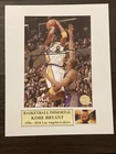 Kobe Bryant Autographed Signed 5x7  photo In a 8x10 Matt “Lakers” HOF,  COA