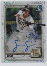 2020 Bowman Mega Box Chrome Mojo Auto Sammy Siani #BMA-SS Auto t5p