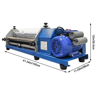 1 PC 110V 23.62 Inches Automatic Gluing Coating Machine for Paper & Leather