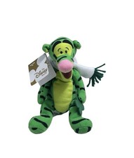 Disney Pooh 9  March Tigger St Patrick's Day Mini Bean Bag Plush Stuffed Toy NEW