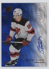 2024-25 SPx Rookies Blue Auto 172/199 Graeme Clarke #130 Auto o4u