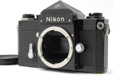 Read[Near MINT] Nikon F Eye Level Black 35mm SLR Film Camera Body From JAPAN