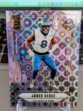 2025 Donruss Elite🪻Lavender Pyramids /649🪻#23 Jared Verse-Los Angeles Rams 🐏