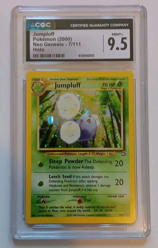 Jumpluff (Unlimited) graded CGC 9.5 for sale on eBay